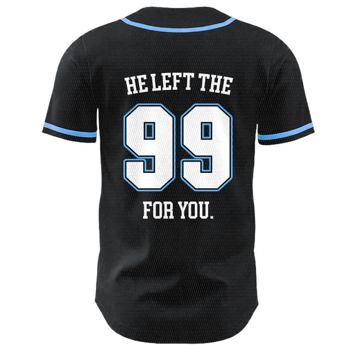 Christianartworkshop Maglia da baseball unisex "Gesù ha lasciato il 99 per te" - image 4
