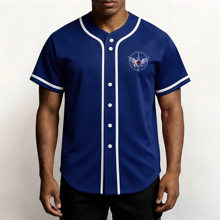 Christianartworkshop Maglia da baseball unisex con la scritta "San Michele Arcangelo, difendici" - image 41