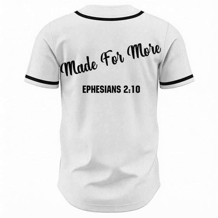 Christianartworkshop Made For More Ephesians 2:10 Maglia da baseball unisex - image 8
