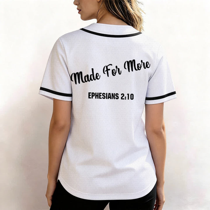 Christianartworkshop Made For More Ephesians 2:10 Maglia da baseball unisex - image 10