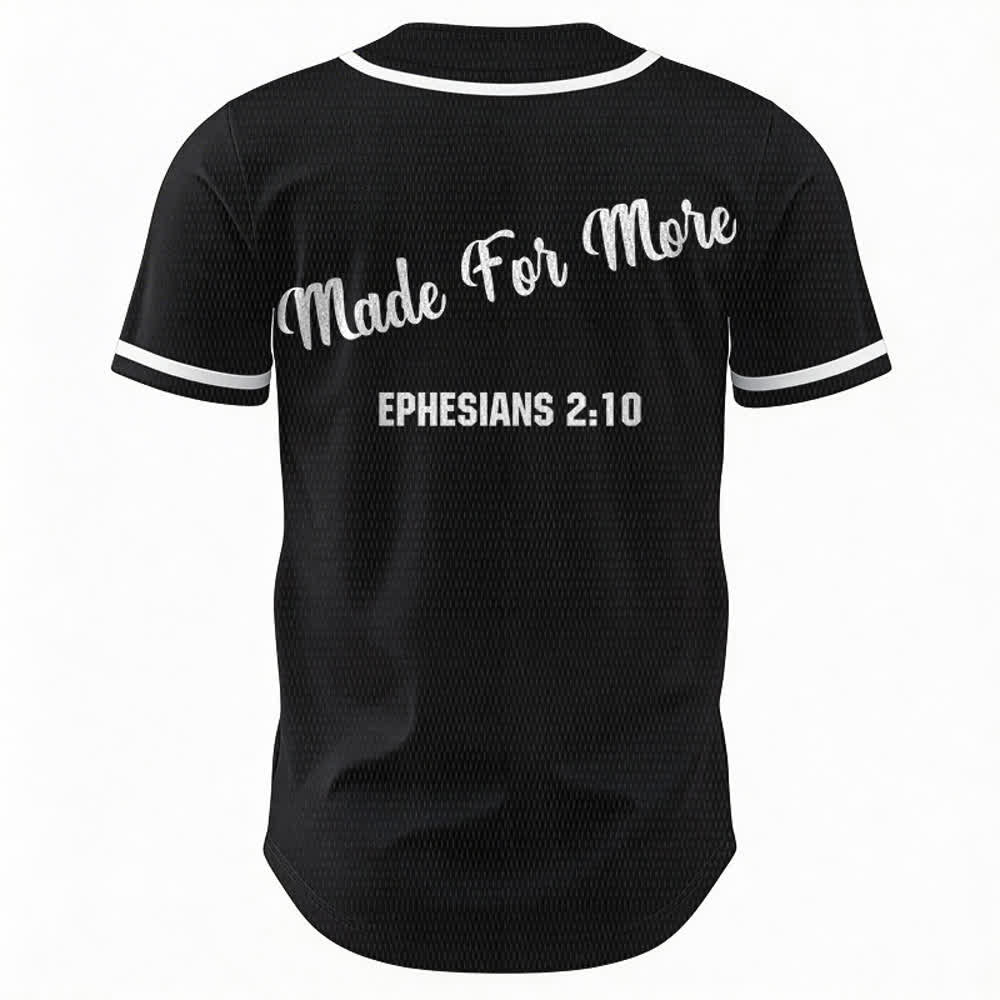 Christianartworkshop Made For More Ephesians 2:10 Maglia da baseball unisex - image 15