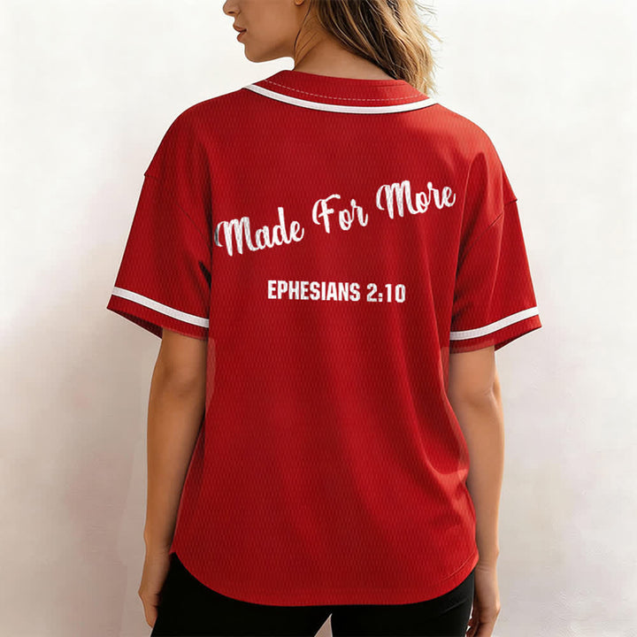 Christianartworkshop Made For More Ephesians 2:10 Maglia da baseball unisex - image 24