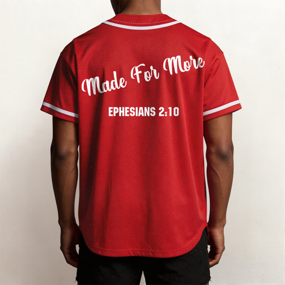 Christianartworkshop Made For More Ephesians 2:10 Maglia da baseball unisex - image 26