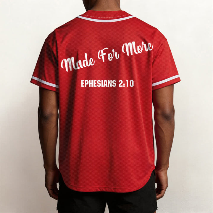 Christianartworkshop Made For More Ephesians 2:10 Maglia da baseball unisex - image 26