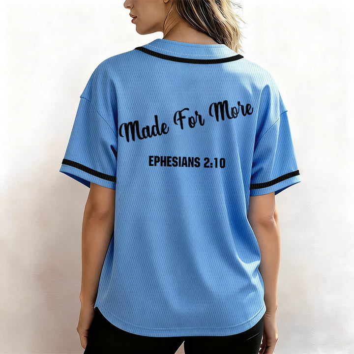 Christianartworkshop Made For More Ephesians 2:10 Maglia da baseball unisex - image 33