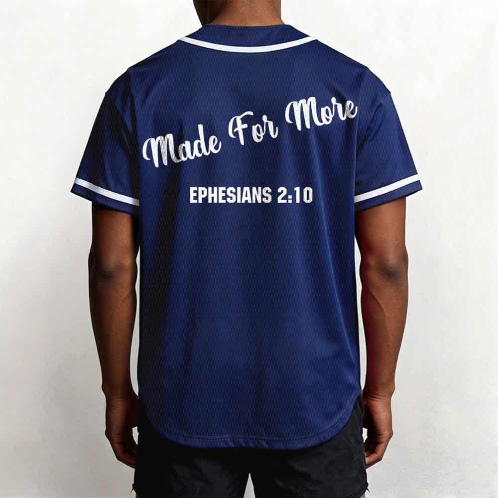 Christianartworkshop Made For More Ephesians 2:10 Maglia da baseball unisex - image 38