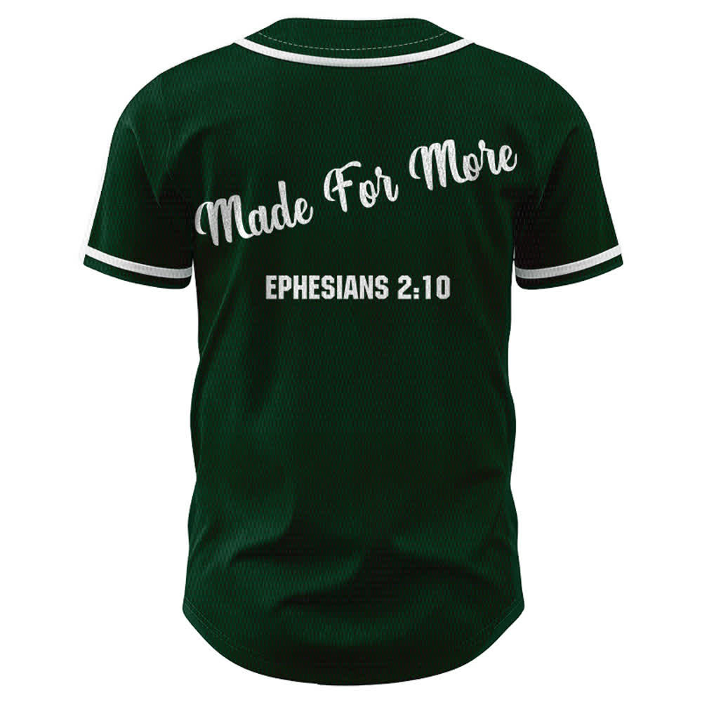 Christianartworkshop Made For More Ephesians 2:10 Maglia da baseball unisex - image 43