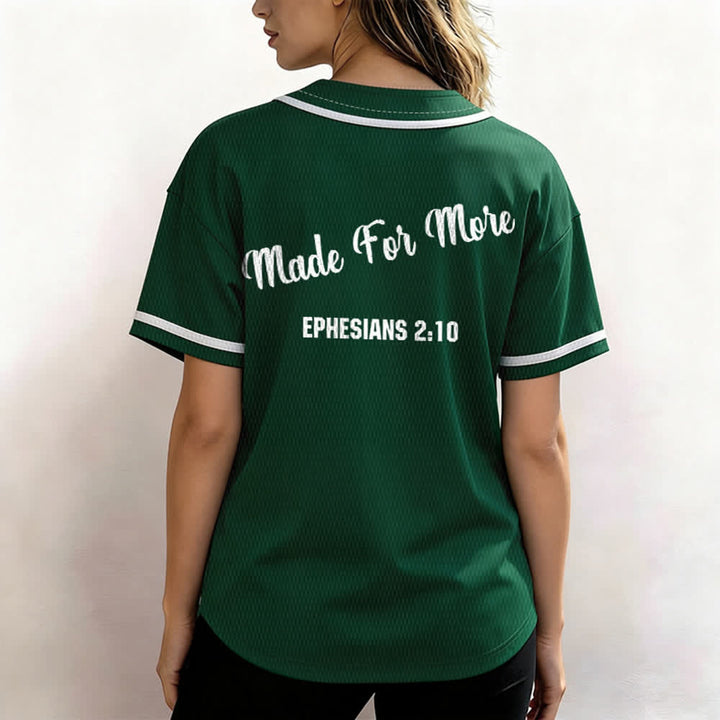 Christianartworkshop Made For More Ephesians 2:10 Maglia da baseball unisex - image 45