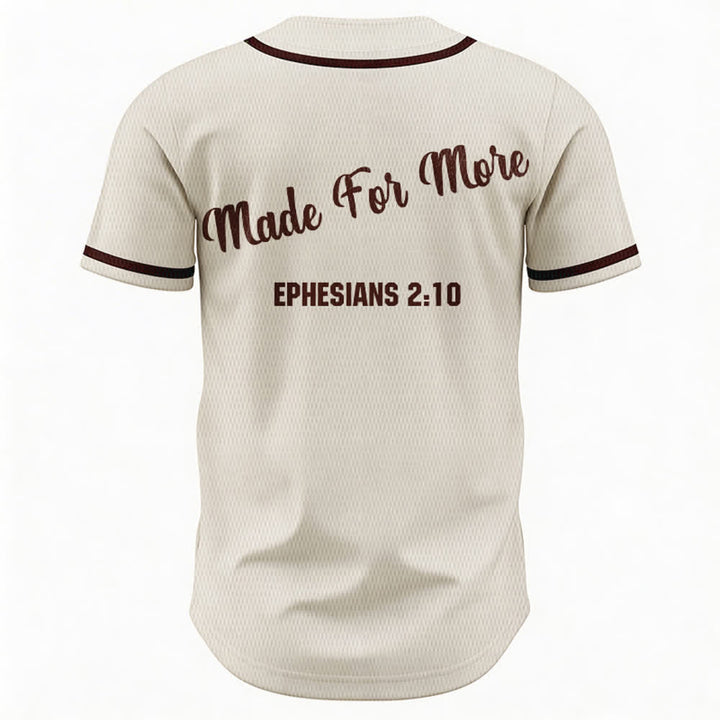 Christianartworkshop Made For More Ephesians 2:10 Maglia da baseball unisex - image 50