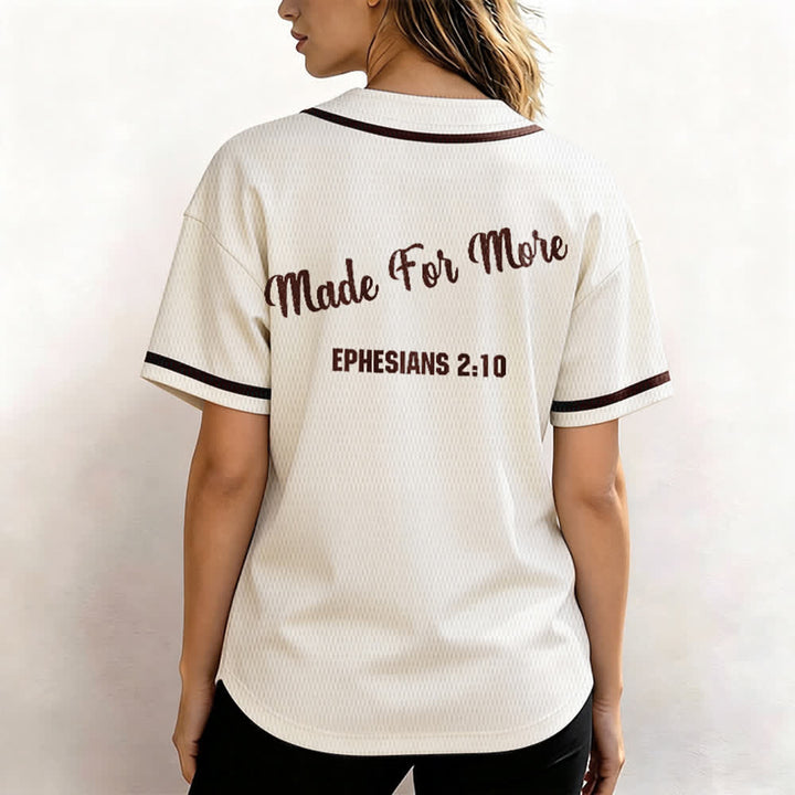 Christianartworkshop Made For More Ephesians 2:10 Maglia da baseball unisex - image 52