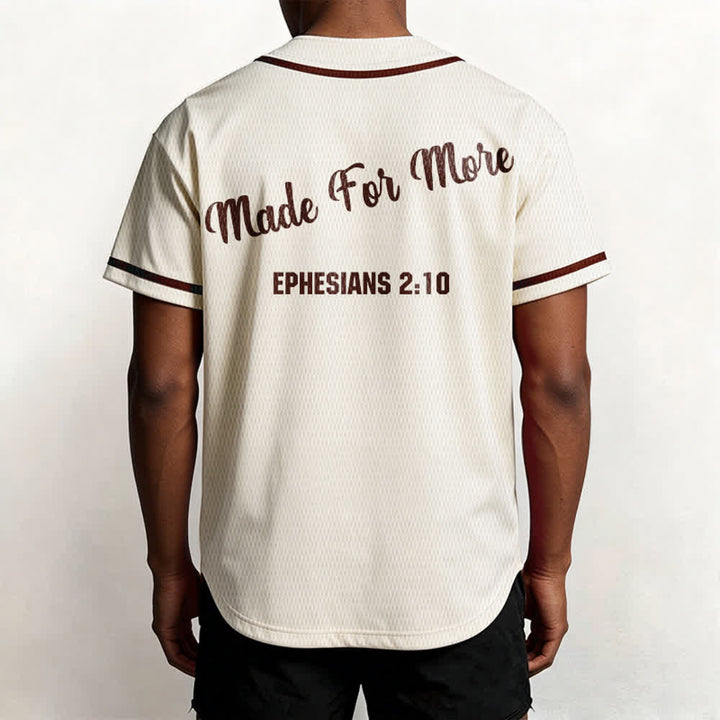 Christianartworkshop Made For More Ephesians 2:10 Maglia da baseball unisex - image 54