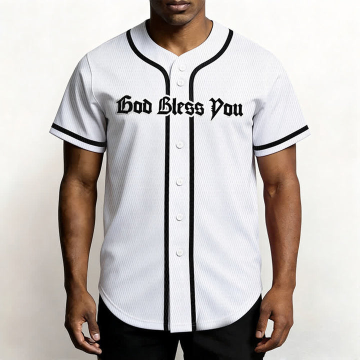Christianartworkshop Maglia da baseball unisex "Saint Believe In Christ" - image 6