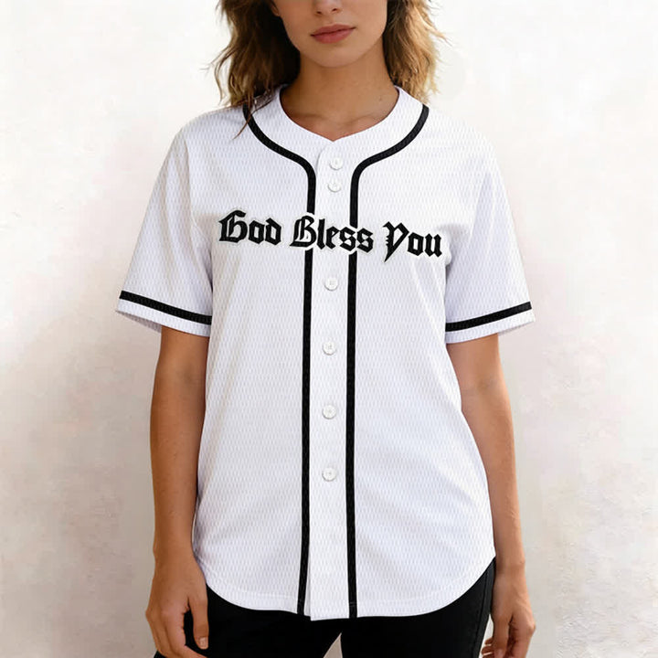 Christianartworkshop Maglia da baseball unisex "Saint Believe In Christ" - image 4