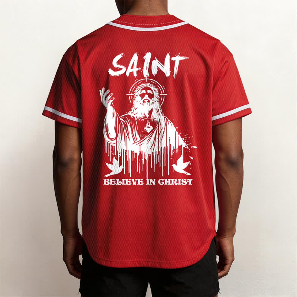 Christianartworkshop Maglia da baseball unisex "Saint Believe In Christ" - image 19