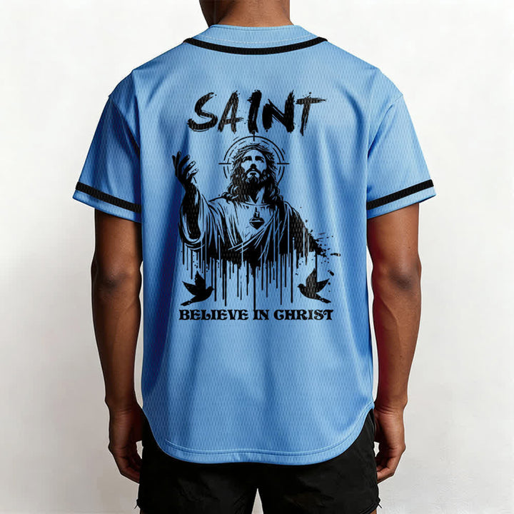 Christianartworkshop Maglia da baseball unisex "Saint Believe In Christ" - image 33