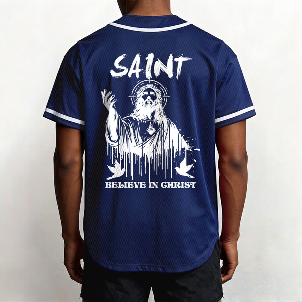 Christianartworkshop Maglia da baseball unisex "Saint Believe In Christ" - image 40