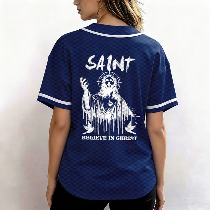 Christianartworkshop Maglia da baseball unisex "Saint Believe In Christ" - image 38