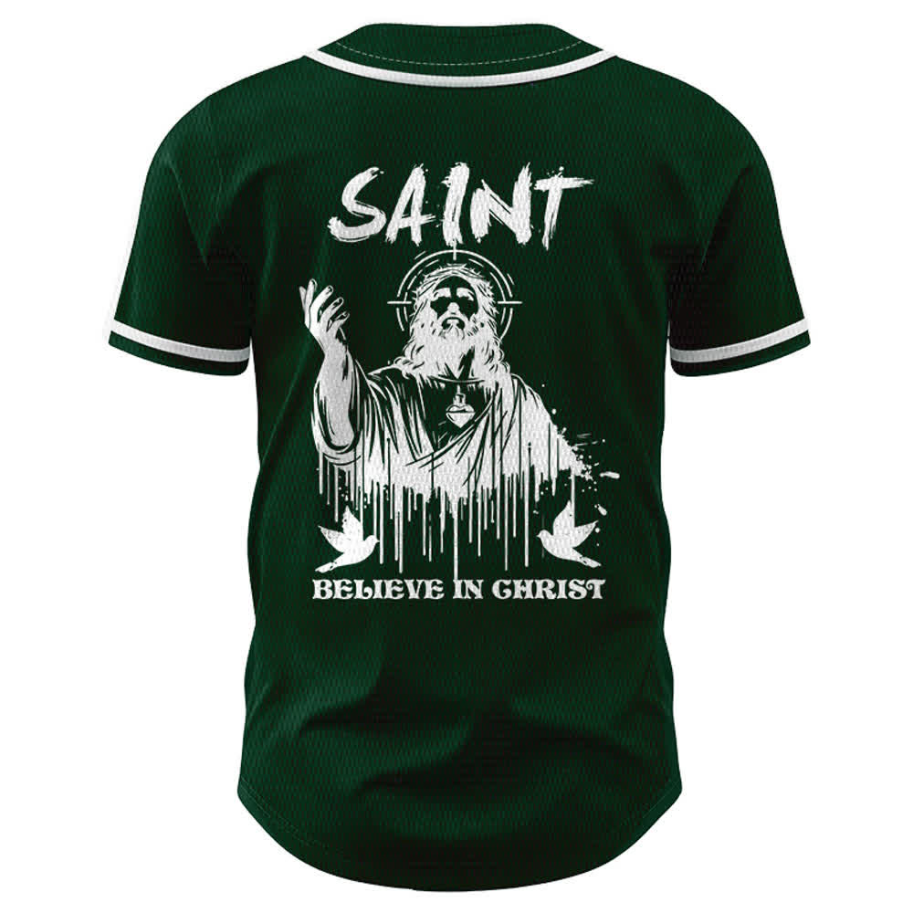 Christianartworkshop Maglia da baseball unisex "Saint Believe In Christ" - image 43
