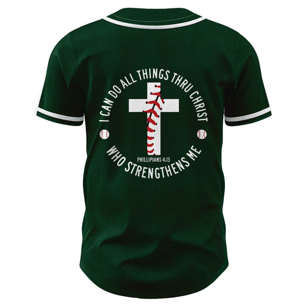 Christianartworkshop Filippesi 4:13 Posso fare ogni cosa Maglia da baseball unisex - image 50