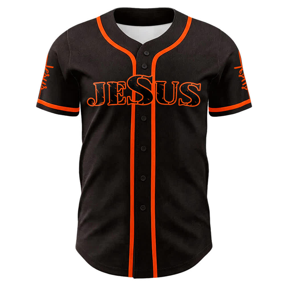 Christianartworkshop Maglia da baseball con croce di Gesù, chiodo e corona di spine - image 11