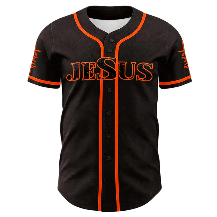 Christianartworkshop Maglia da baseball con croce di Gesù, chiodo e corona di spine - image 11