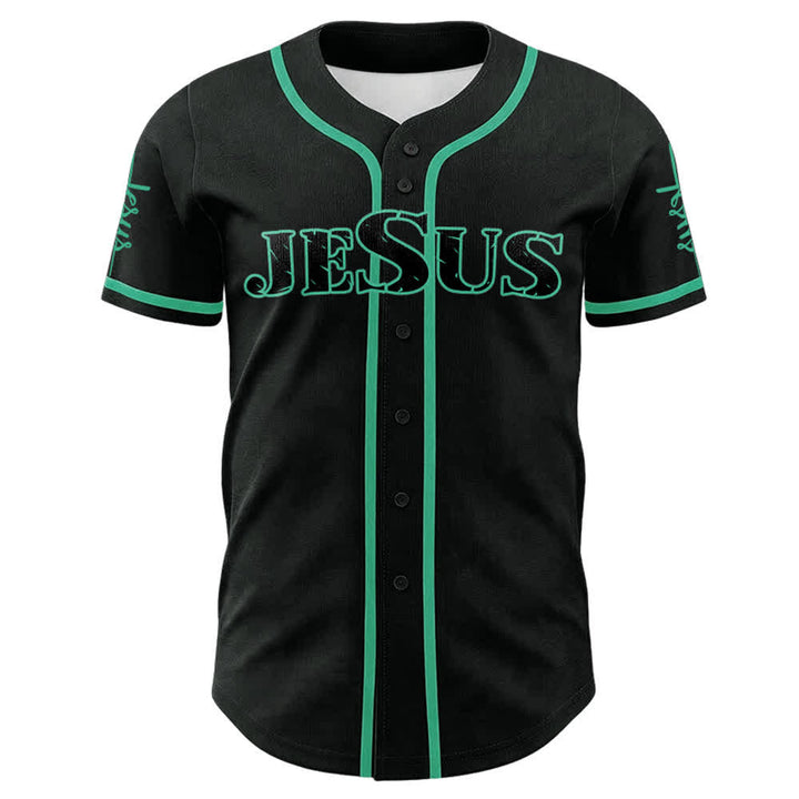 Christianartworkshop Maglia da baseball con croce di Gesù, chiodo e corona di spine - image 14