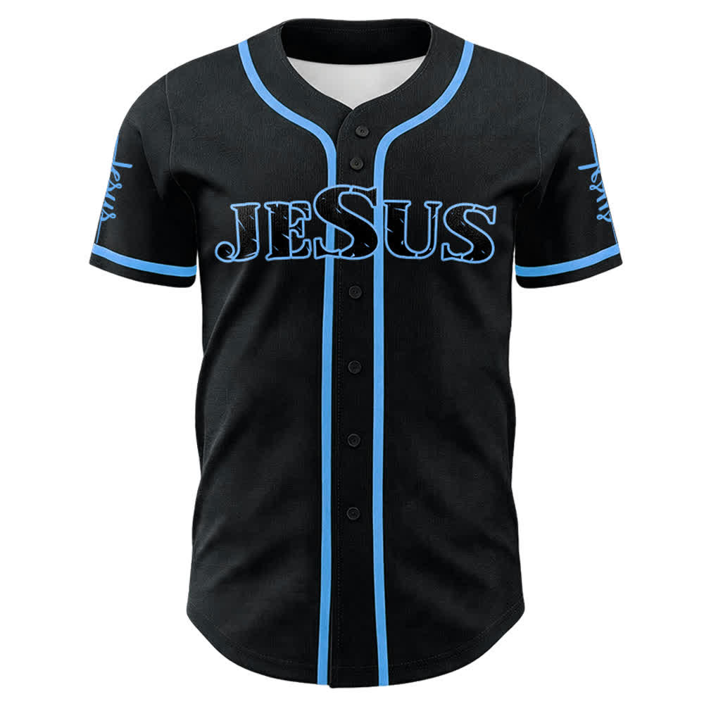 Christianartworkshop Maglia da baseball con croce di Gesù, chiodo e corona di spine - image 17