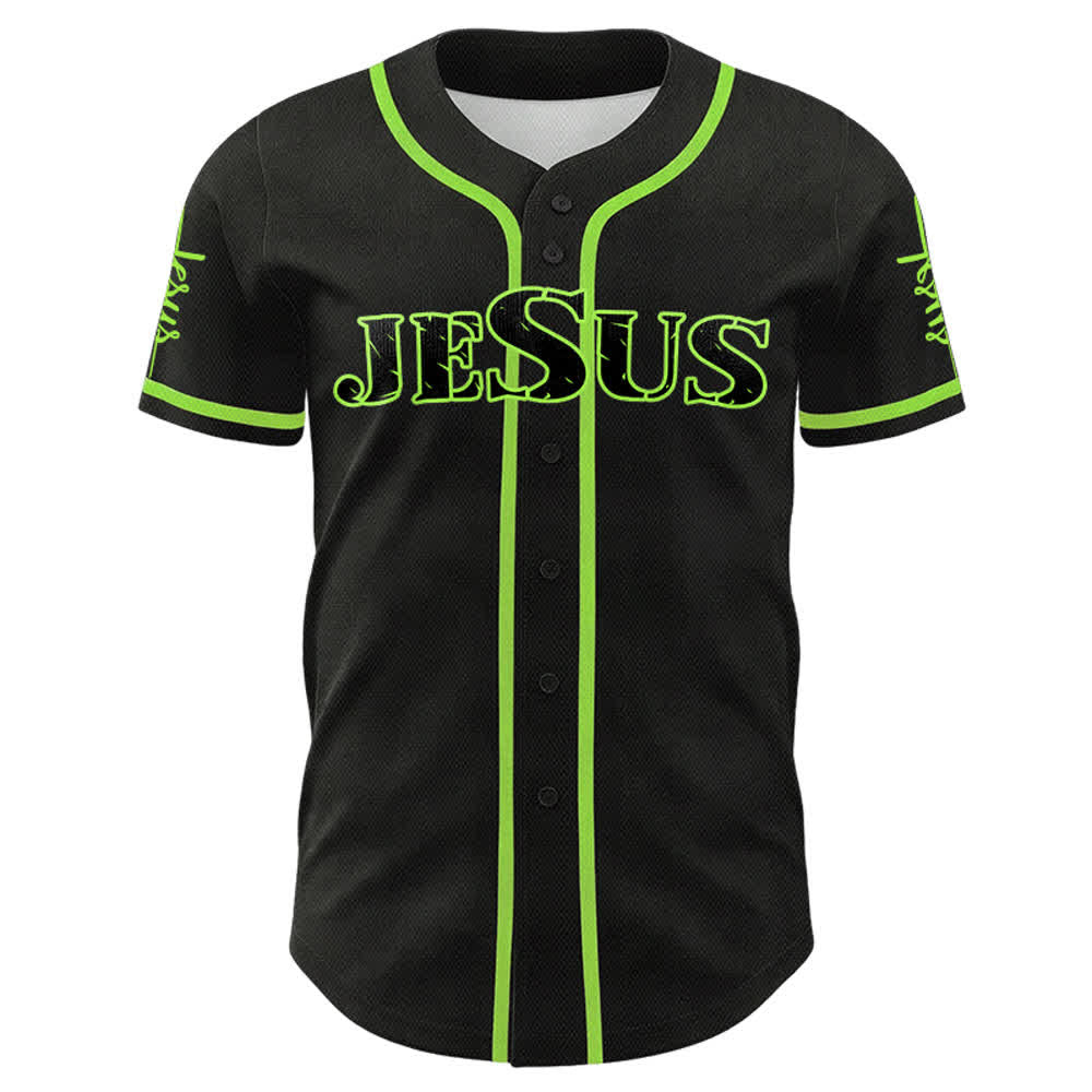 Christianartworkshop Maglia da baseball con croce di Gesù, chiodo e corona di spine - image 23