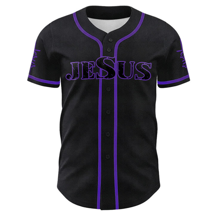 Christianartworkshop Maglia da baseball con croce di Gesù, chiodo e corona di spine - image 26