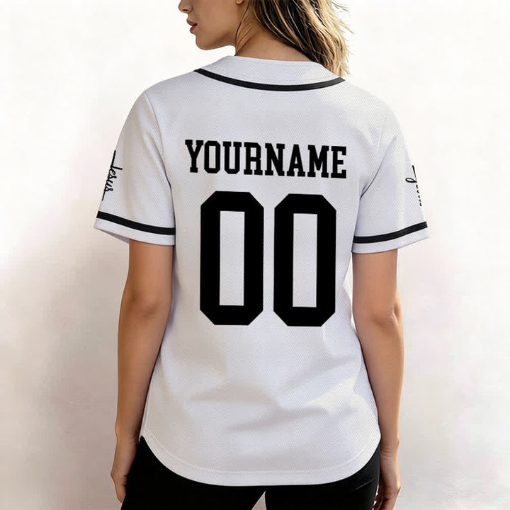 Christianartworkshop Child Of God Maglia da baseball unisex personalizzata con nome e numero - image 5