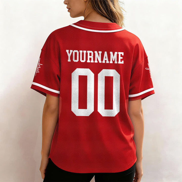 Christianartworkshop Child Of God Maglia da baseball unisex personalizzata con nome e numero - image 21