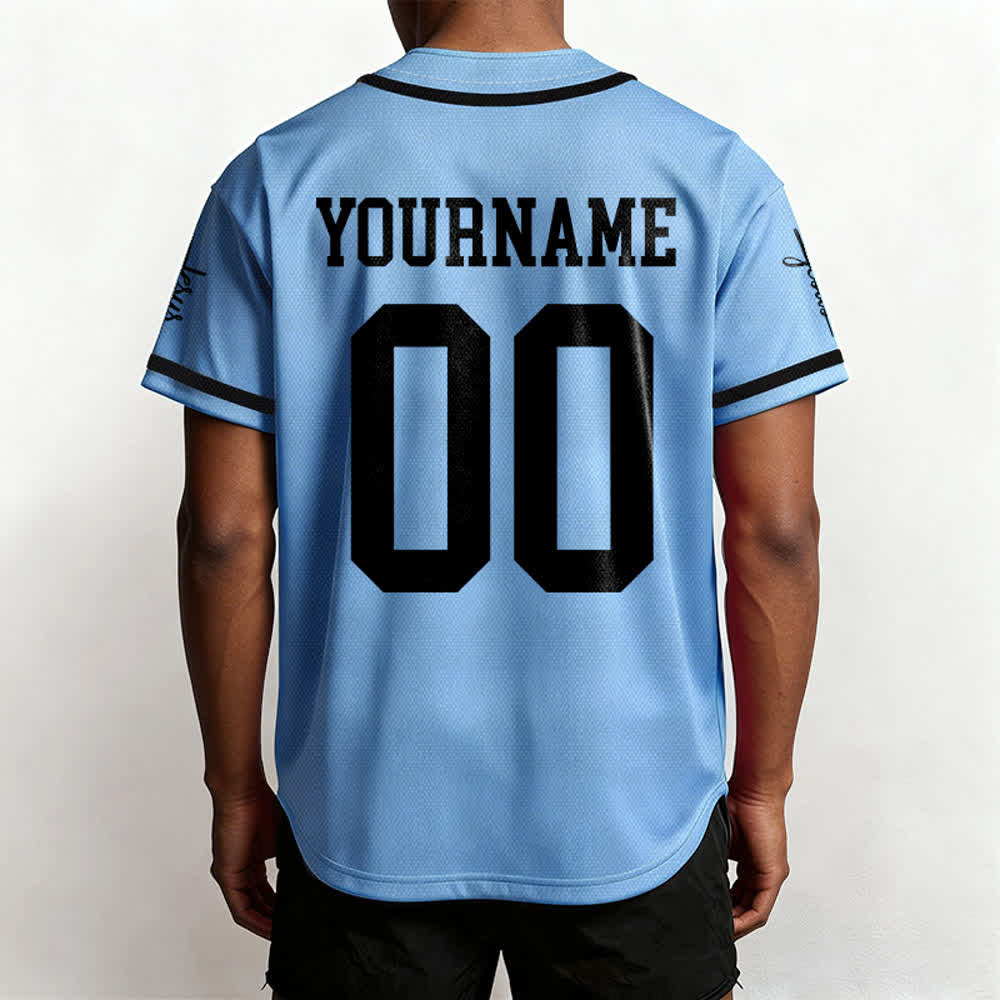 Christianartworkshop Child Of God Maglia da baseball unisex personalizzata con nome e numero - image 37