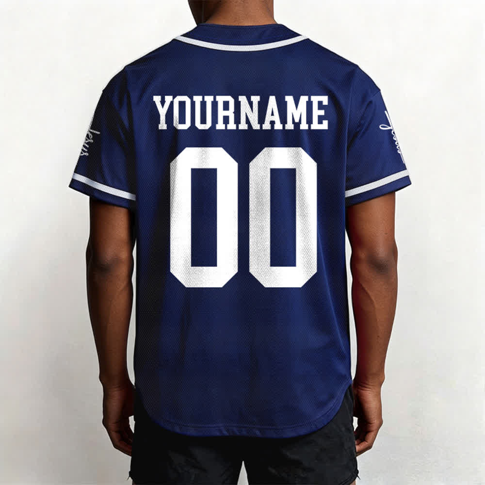 Christianartworkshop Child Of God Maglia da baseball unisex personalizzata con nome e numero - image 47