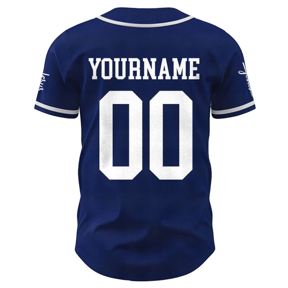Christianartworkshop Child Of God Maglia da baseball unisex personalizzata con nome e numero - image 43