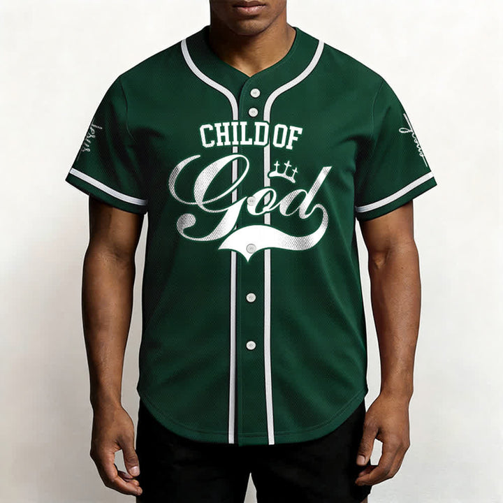 Christianartworkshop Child Of God Maglia da baseball unisex personalizzata con nome e numero - image 52