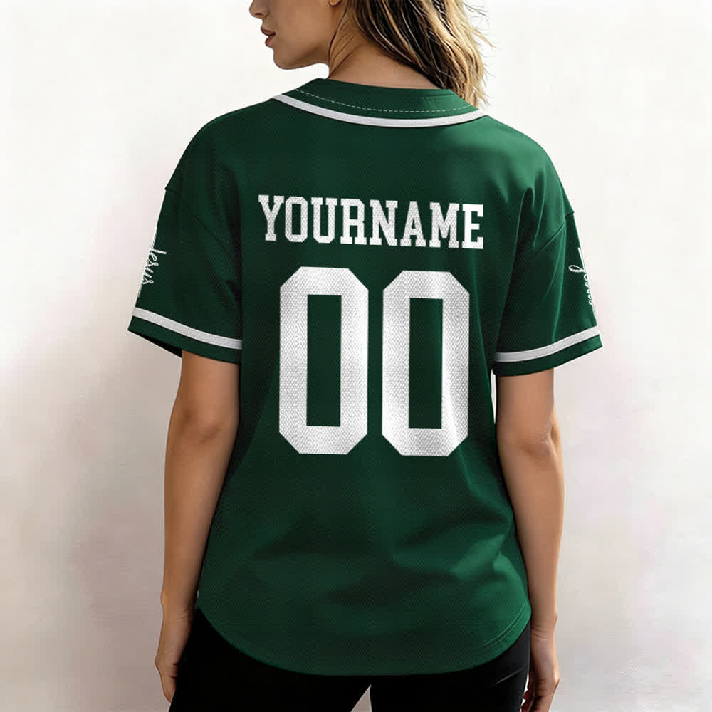 Christianartworkshop Child Of God Maglia da baseball unisex personalizzata con nome e numero - image 55