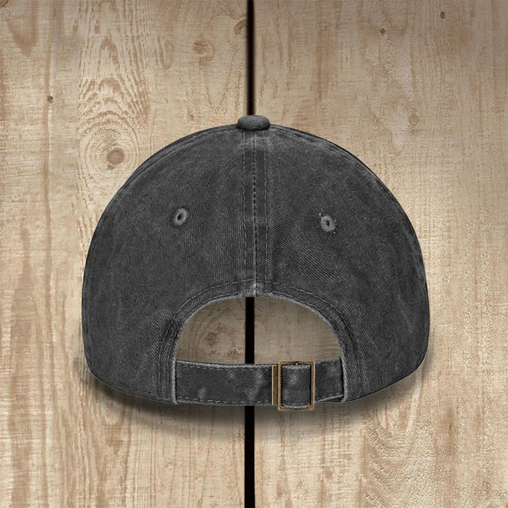 Christianartworkshop Cappello classico casual con ricamo a croce e motivo a raggiera. - image 7