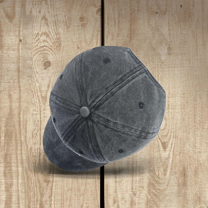 Christianartworkshop Cappello classico casual con ricamo a croce e motivo a raggiera. - image 5