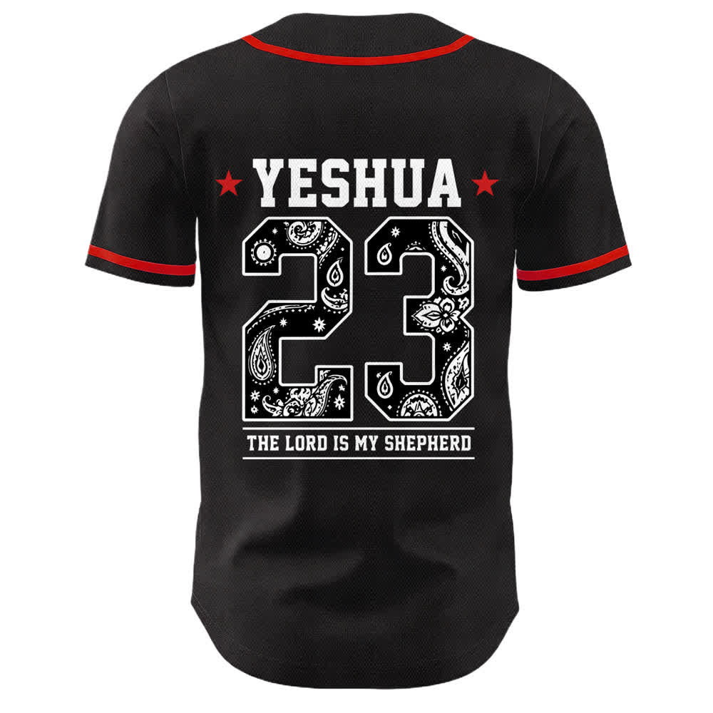 Christianartworkshop Sii forte nel Signore Cavaliere Templare Gesù Maglia da baseball unisex - image 5