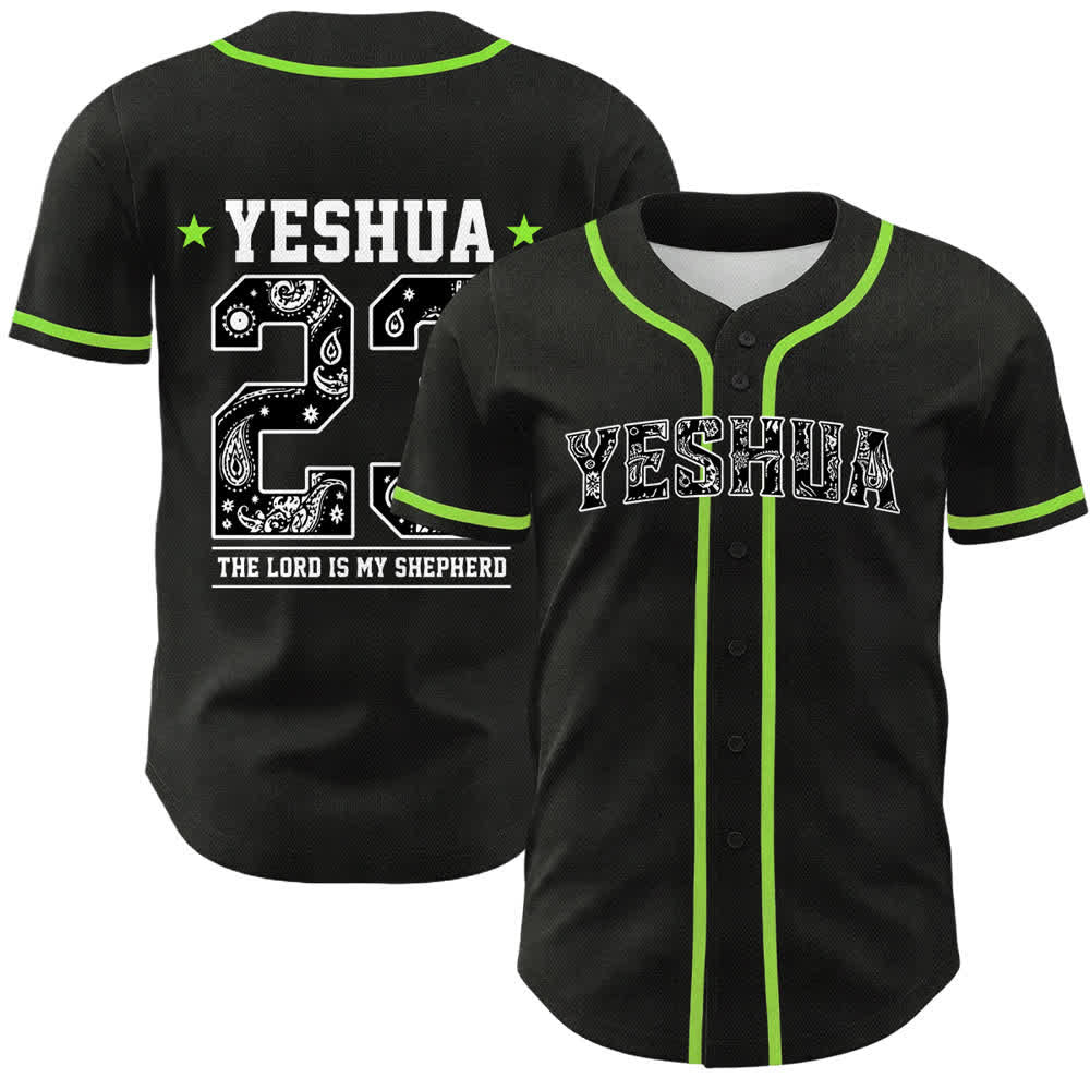 Christianartworkshop Sii forte nel Signore Cavaliere Templare Gesù Maglia da baseball unisex - Verde chiaro - 5XL - image 15