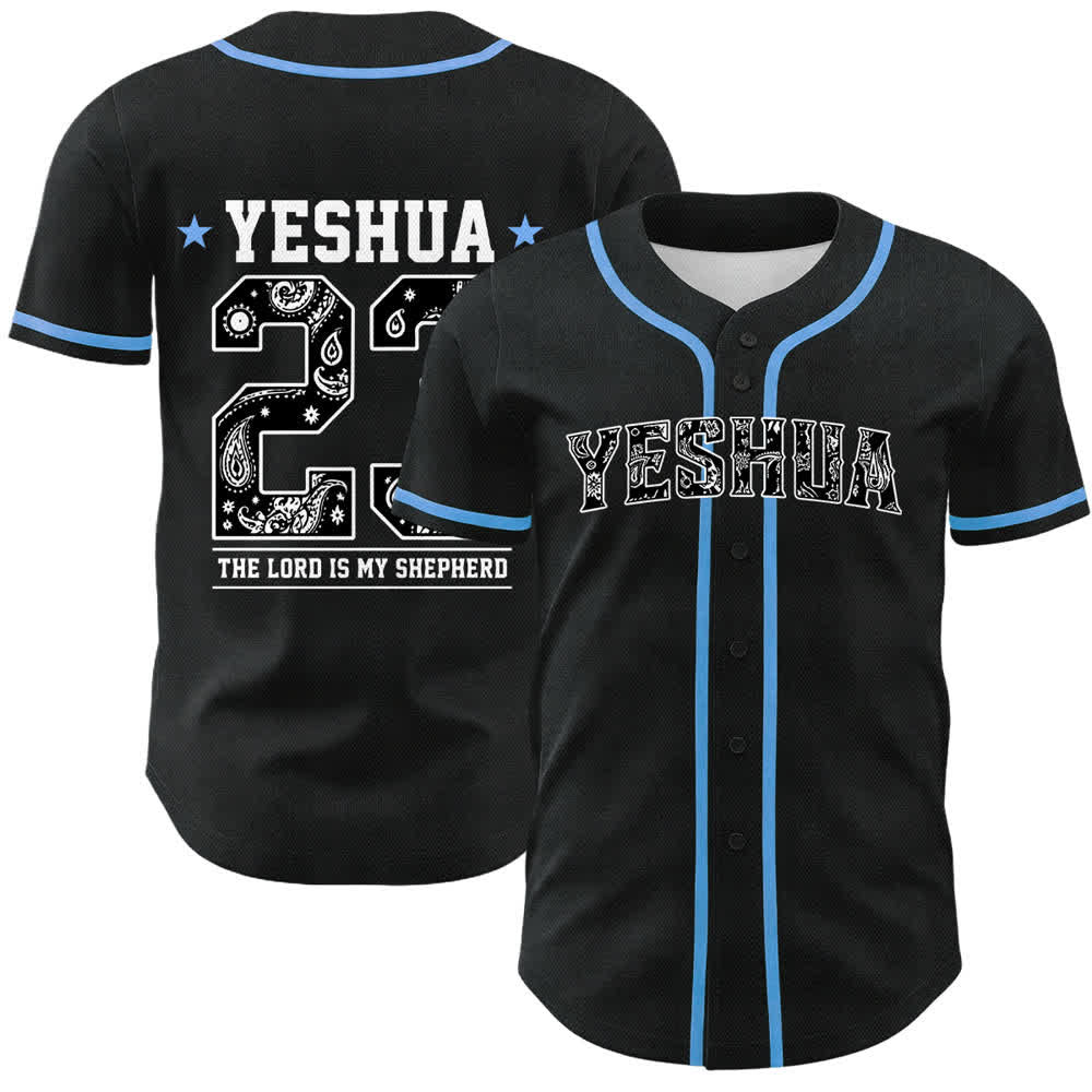 Christianartworkshop Sii forte nel Signore Cavaliere Templare Gesù Maglia da baseball unisex - Blu - 5XL - image 12