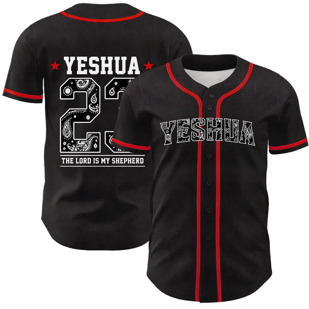 Christianartworkshop Sii forte nel Signore Cavaliere Templare Gesù Maglia da baseball unisex - Rosso - 5XL - image 3
