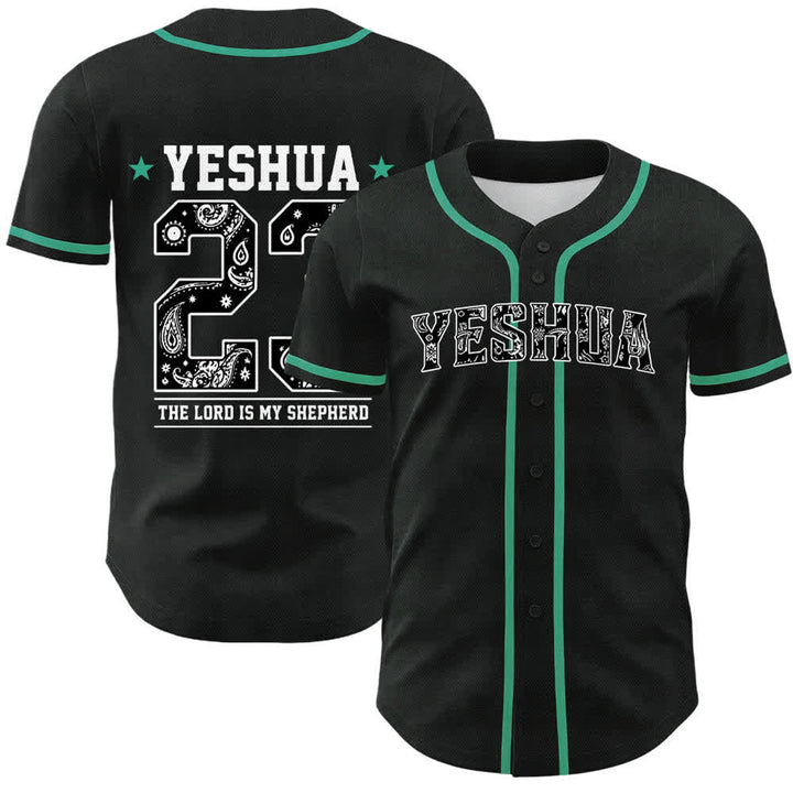 Christianartworkshop Sii forte nel Signore Cavaliere Templare Gesù Maglia da baseball unisex - Verde scuro - 5XL - image 9