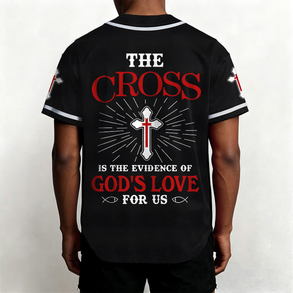 Christianartworkshop - La croce è la prova dell'amore di Dio - Maglia da baseball unisex - image 20