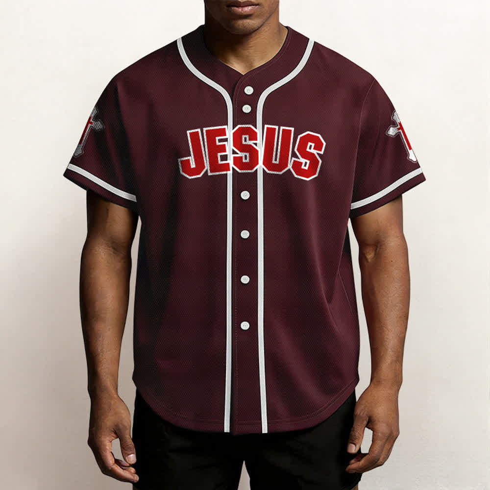 Christianartworkshop - La croce è la prova dell'amore di Dio - Maglia da baseball unisex - image 33