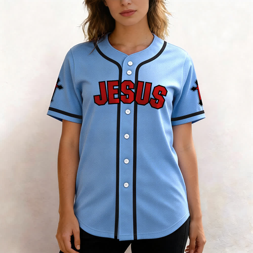 Christianartworkshop - La croce è la prova dell'amore di Dio - Maglia da baseball unisex - image 38