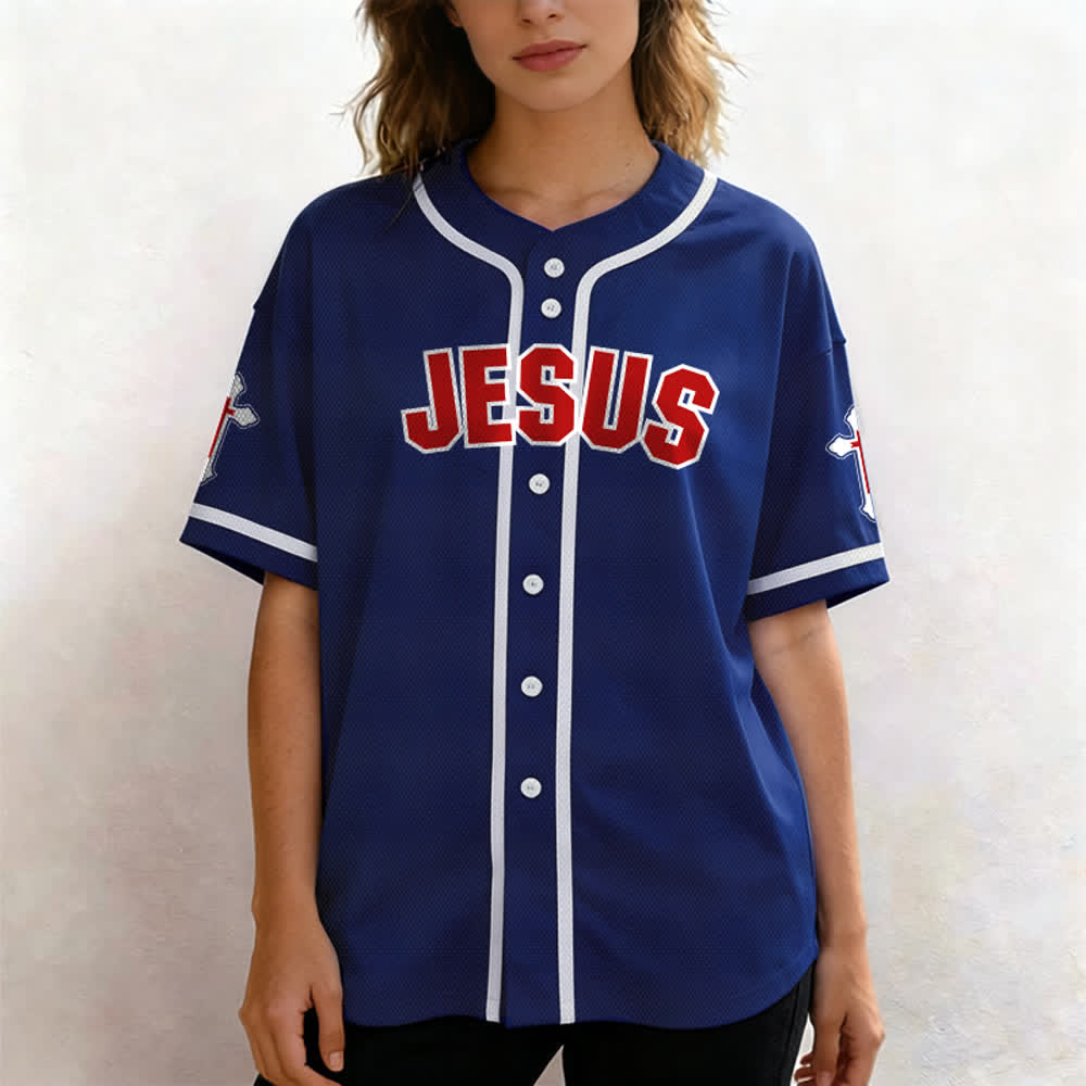 Christianartworkshop - La croce è la prova dell'amore di Dio - Maglia da baseball unisex - image 45