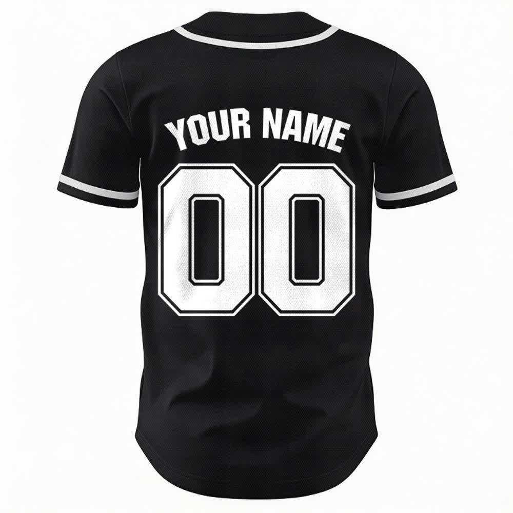 Christianartworkshop Faith Over Fear Maglia da baseball unisex personalizzata con nome e numero - image 3