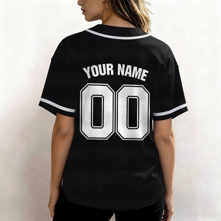 Christianartworkshop Faith Over Fear Maglia da baseball unisex personalizzata con nome e numero - image 7