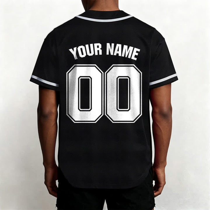 Christianartworkshop Faith Over Fear Maglia da baseball unisex personalizzata con nome e numero - image 5